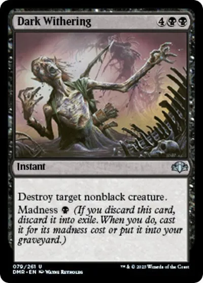 Dark Withering - Foil