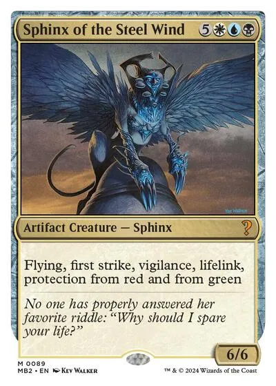 Sphinx of the Steel Wind