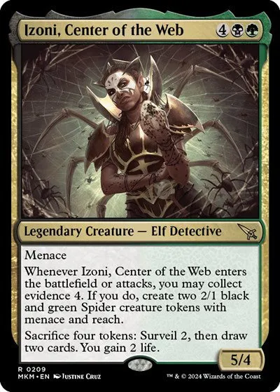 Izoni, Center of the Web - Foil