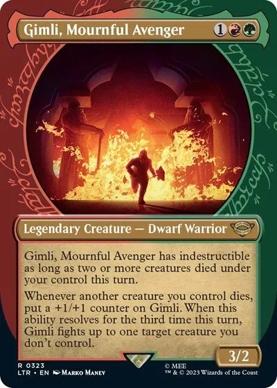 Gimli, Mournful Avenger - Foil