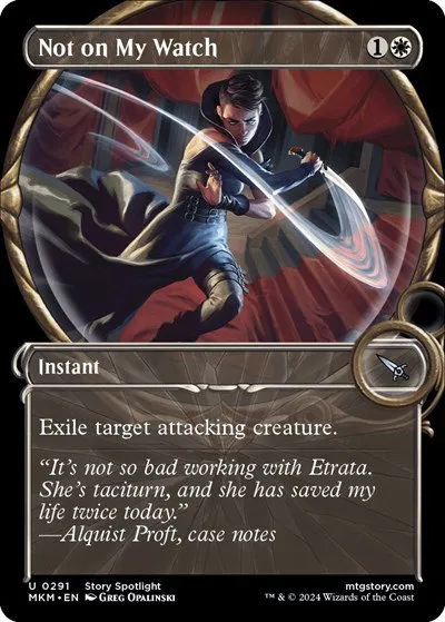 Not on My Watch - Foil