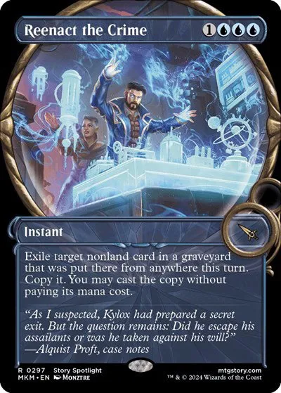 Reenact the Crime - Foil