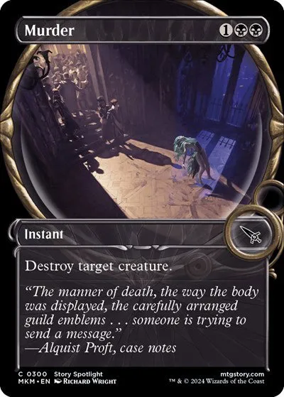 Murder - Foil