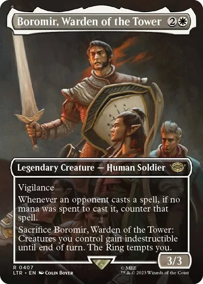 Boromir, Warden of the Tower - Foil