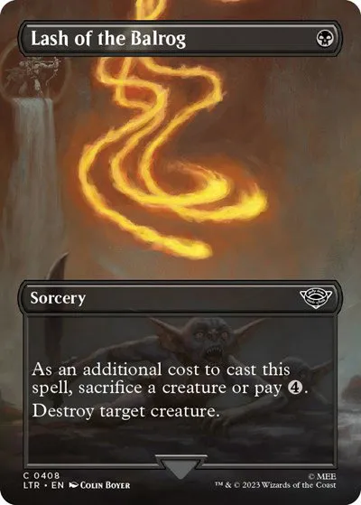 Lash of the Balrog - Foil