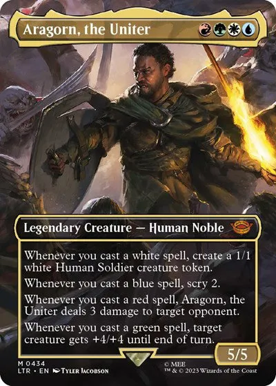 Aragorn, the Uniter - Foil