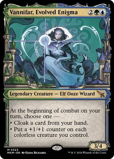 Vannifar, Evolved Enigma - Showcase Foil