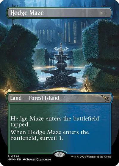 Hedge Maze - Foil