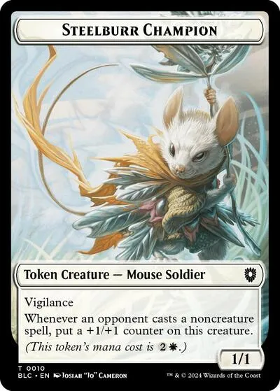 Steelburr Champion // Squid Double-Sided Token