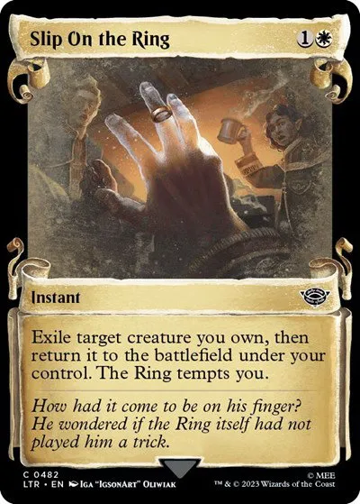 Slip on the Ring - Foil