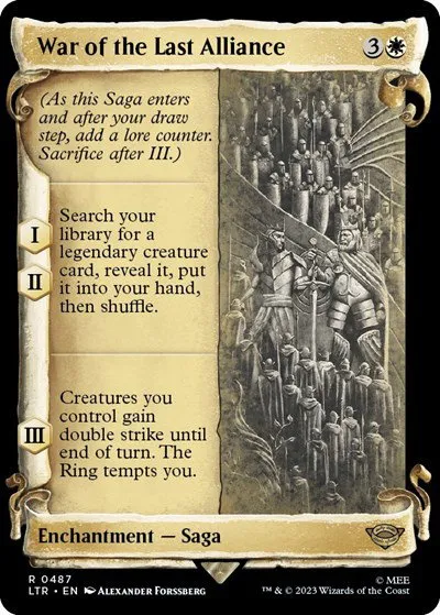 War of the Last Alliance - Foil