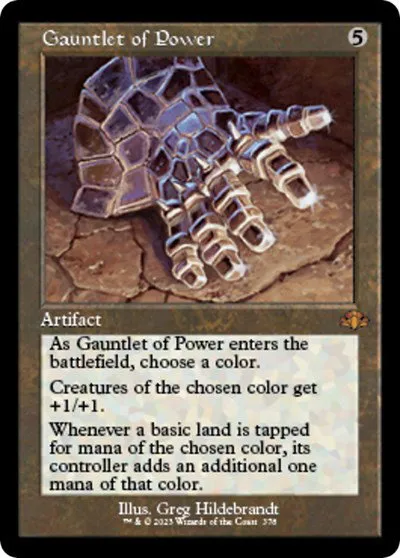 Gauntlet of Power - Foil