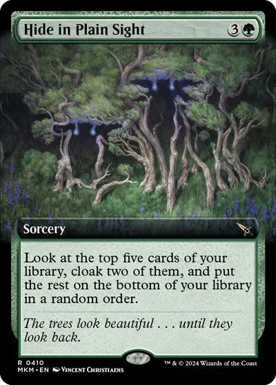 Hide in Plain Sight - Foil