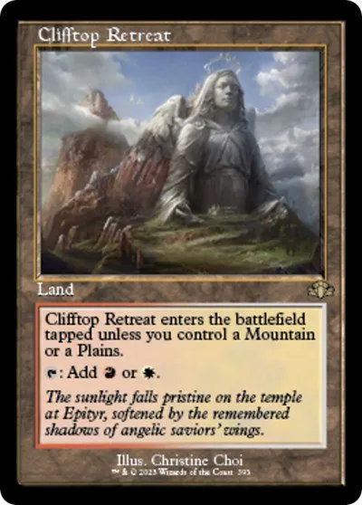 Clifftop Retreat - Foil