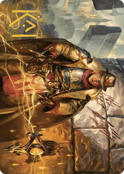 Tenth District Hero Art Card - Gold Stamped Signature