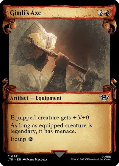 Gimli's Axe - Foil