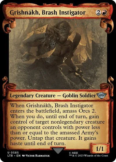 Grishnakh, Brash Instigator - Foil