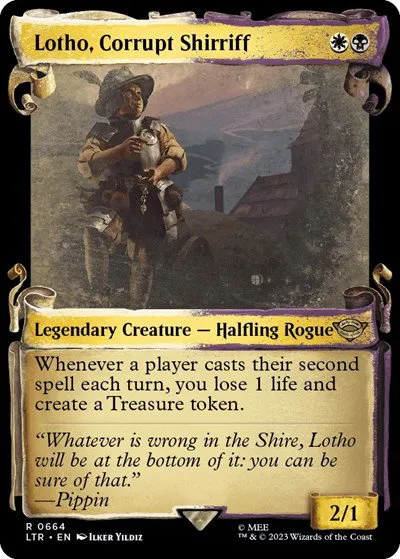 Lotho, Corrupt Shirriff