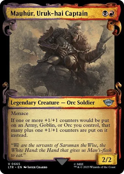 Mauhur, Uruk-hai Captain - Foil