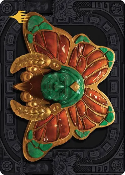 Ojer Kaslem, Deepest Growth Art Card - Gold Stamped Planeswalker Symb