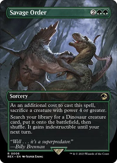 Savage Order - Foil