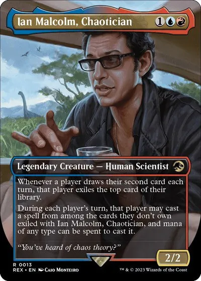 Ian Malcolm, Chaotician - Foil