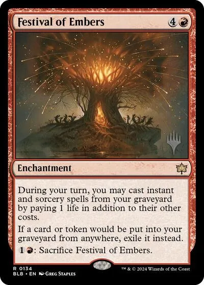 Festival of Embers - Foil