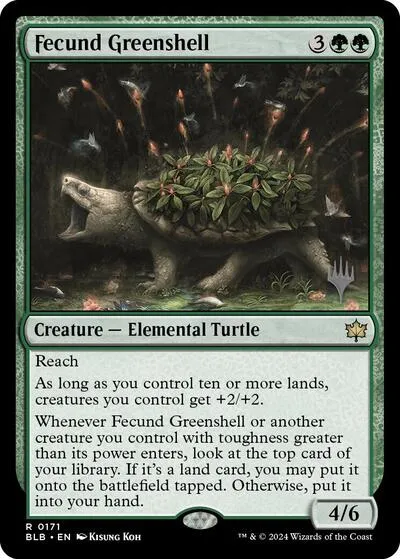 Fecund Greenshell - Foil
