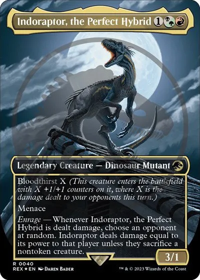 Indoraptor, the Perfect Hybrid