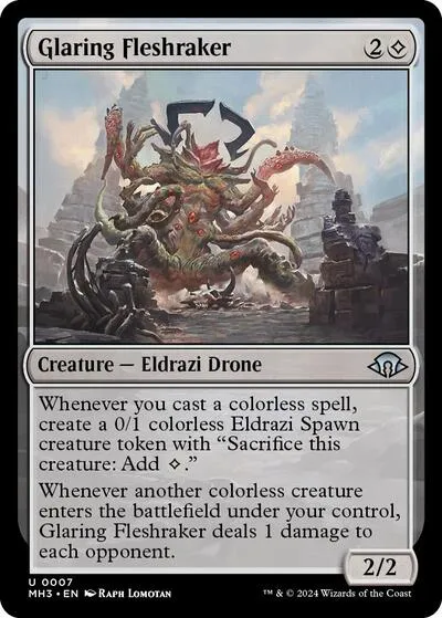 Glaring Fleshraker - Foil