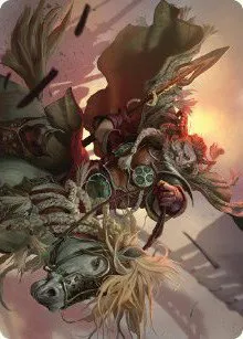 Eomer of the Riddermark Art Card - Normal Eomer Of The Riddermark
