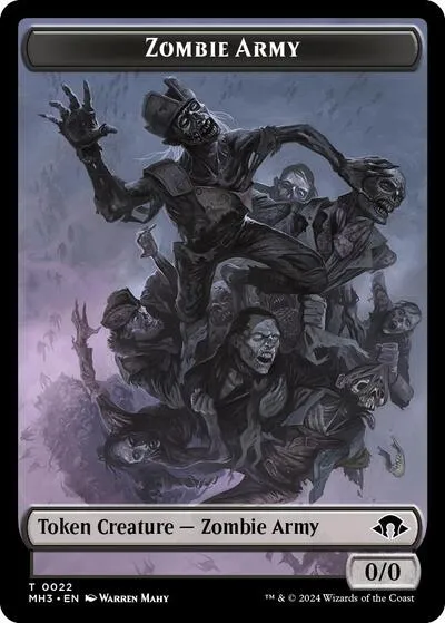 Zombie Army // Energy Reserve Double-Sided Token