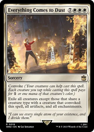 Everything Comes to Dust - Foil