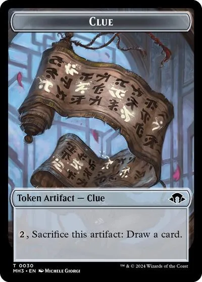 Clue Token // Energy Reserve Double-Sided Token