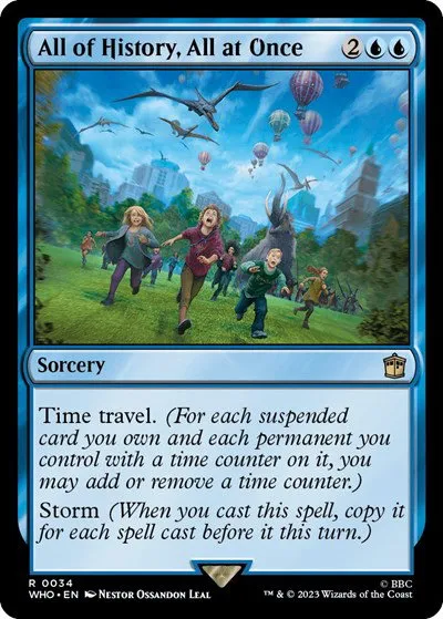 All of History, All at Once - Foil