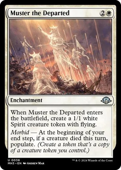 Muster the Departed - Foil