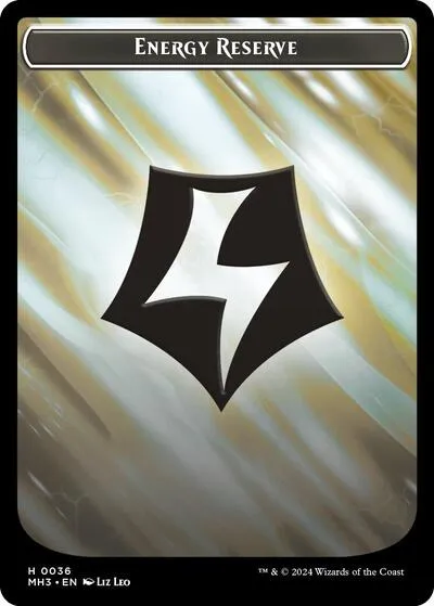 Energy Reserve (Ripple Foil) // Servo Double-Sided Token