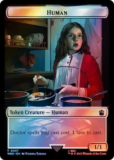 Human (0037) // Food (0059) Double-Sided Token