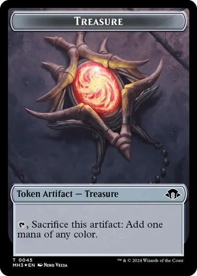 Treasure (Ripple Foil) // Copy Double-Sided Token