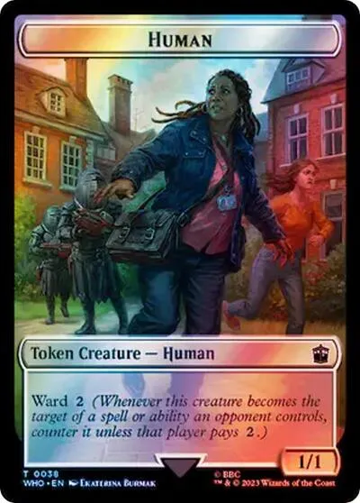 Human (0038) // Food (0058) Double-Sided Token