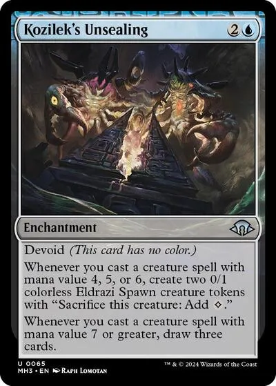 Kozilek's Unsealing - Foil