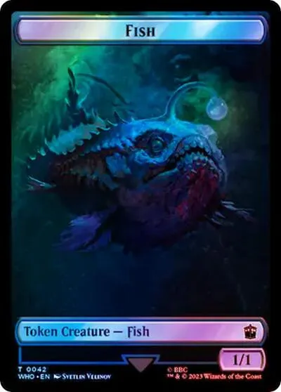 Fish // Clue (0053) Double-Sided Token