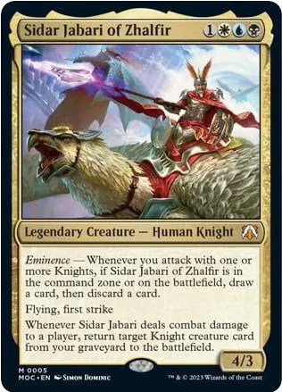 Sidar Jabari of Zhalfir - Foil