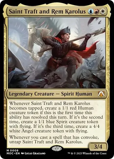 Saint Traft and Rem Karolus - Foil