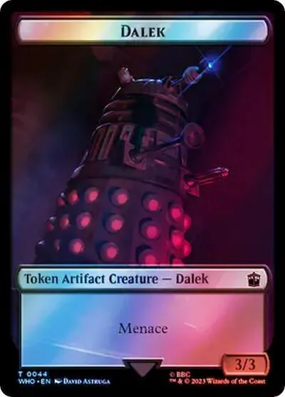Dalek // Food (0057) Double-Sided Token