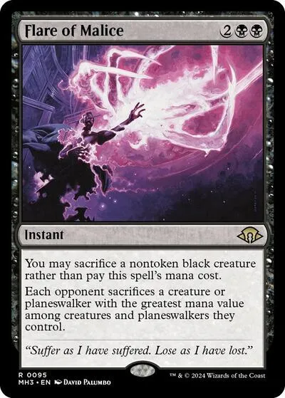 Flare of Malice - Foil