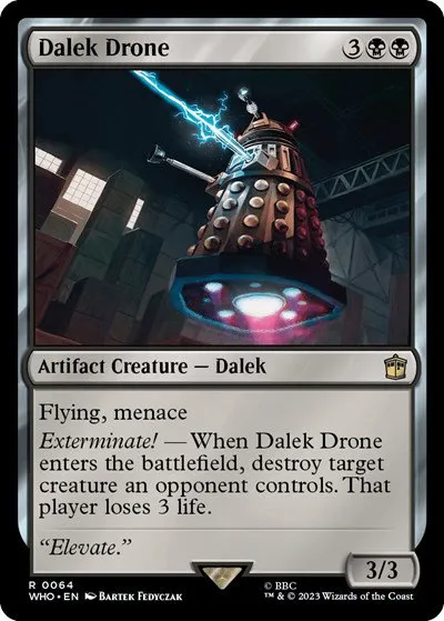 Dalek Drone - Foil