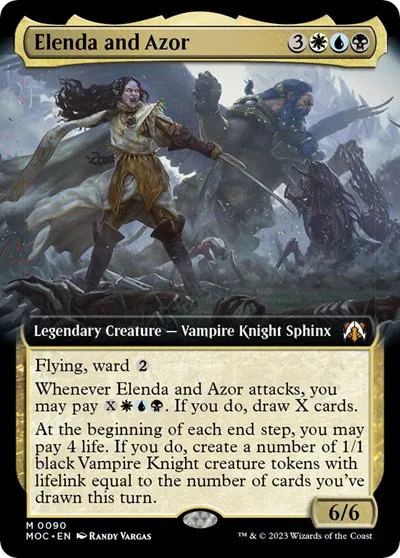 Elenda and Azor - Foil