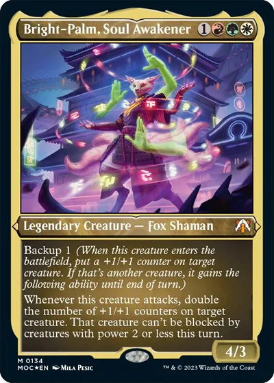 Bright-Palm, Soul Awakener (Display Commander) - Thick Stock