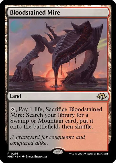 Bloodstained Mire - Foil